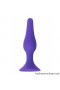 Mor Silikon Anal Plug 11 CM Mor Silikon Anal Plug 11 CM