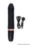 22.5 cm Waname D-Splash Storm Silikon Siyah Vibratör 22.5 cm Waname D-Splash Storm Silikon Siyah Vibratör
