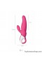 Satisfyer Klitoris Uyarıcı Tavşan Kırmızı Vibratör 22 Cm